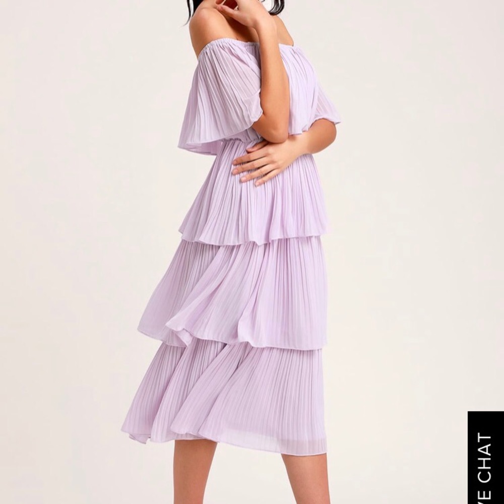 Flowy Lavender Dress Size Small